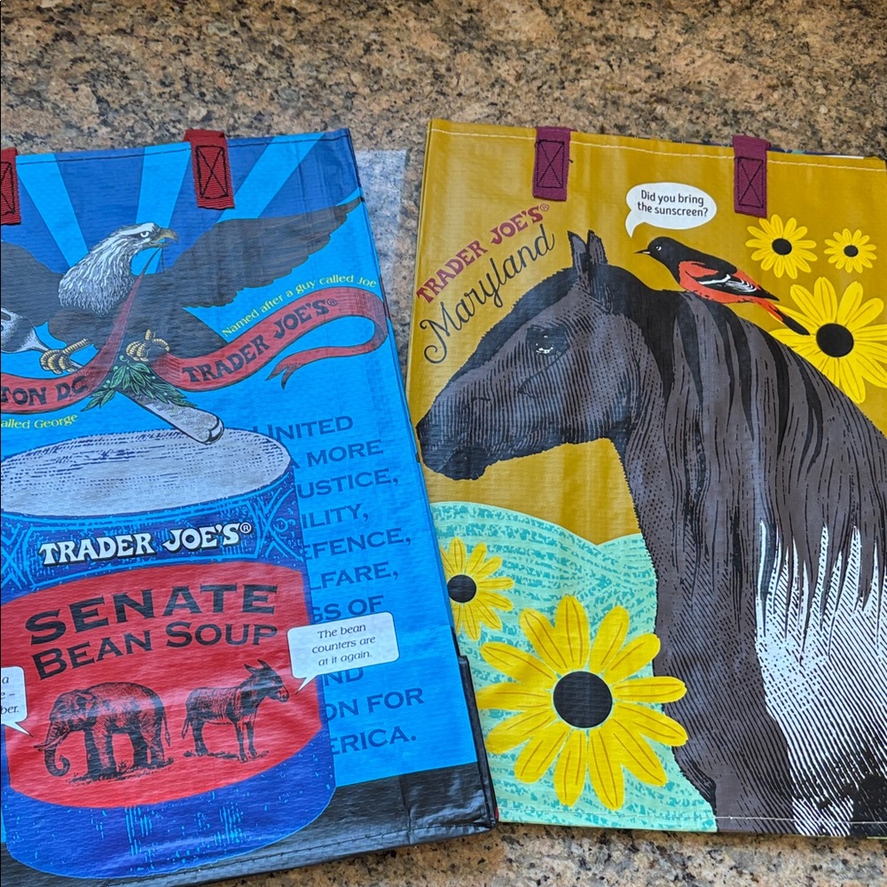 Trader Joe's Reusable Shopping Bags